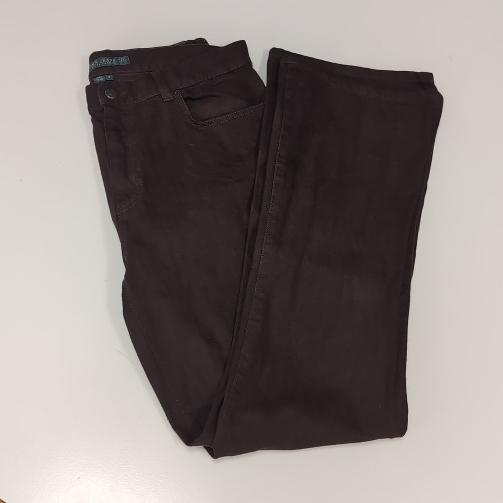Choclolate Brown VIntage Y2K Ralph Lauren Jeans Co. Boot Cut Equestrian Flares